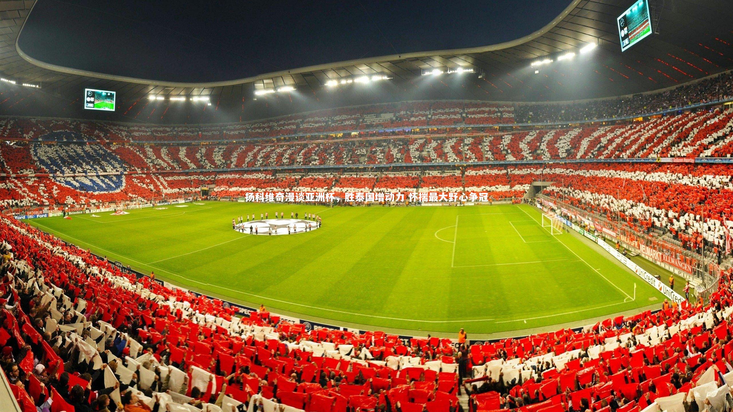 扬科维奇漫谈亚洲杯，胜泰国增动力 怀揣最大野心争冠